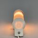 Bakelite and Milk Glass Wall Lamp, Czechoslovakia, 1950's