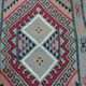 Blue berber kilim in pure wool carpet 54x103cm