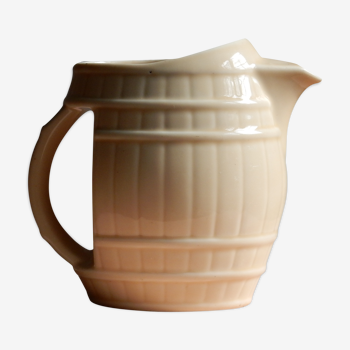 La Saint Uzienne French ceramic barrel carafe