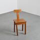 Set of four mountain chairs, La Plagne circa 1970