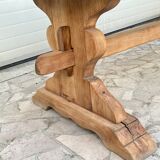 Table de ferme monastère en chêne
