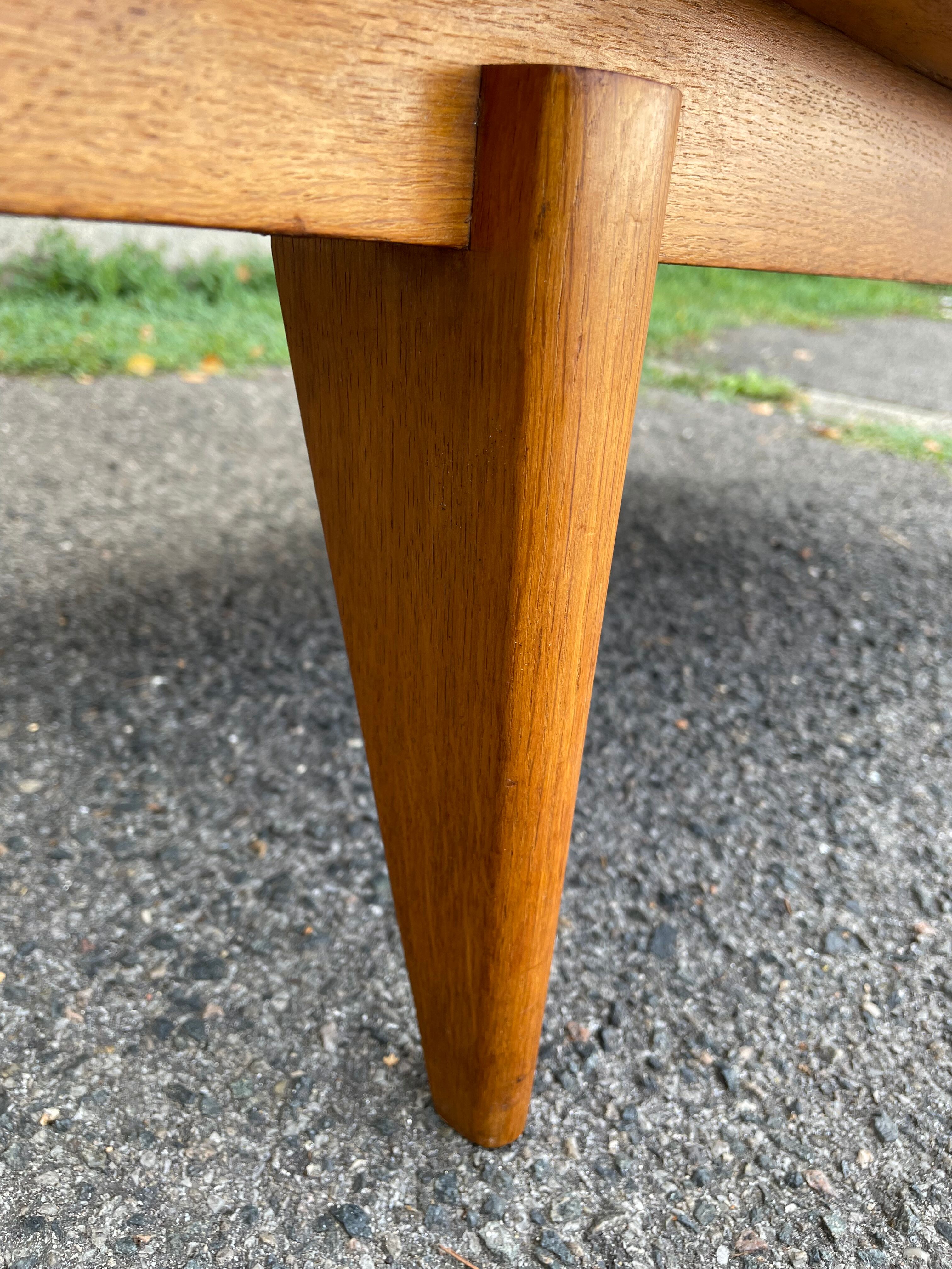 French chest of drawers Luterma in oak and brass, 1960
