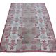 Vintage Turkish Oushak rug 146x183 cm
