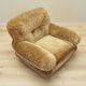 Velour armchair, Italian design, 1970s, production: Italy