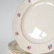 Set of 5 Digoin Sarreguemines dessert plates, small flowers model, 1960