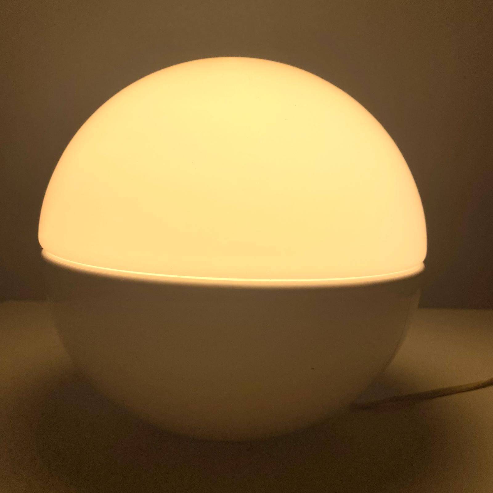 Midcentury Modern Murano and Ceramic Table Lamp, Lampalla Model, Italy 1970