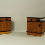 Paire de tables de chevet, années 1960