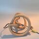 Lampe serpentine corde Vintage.