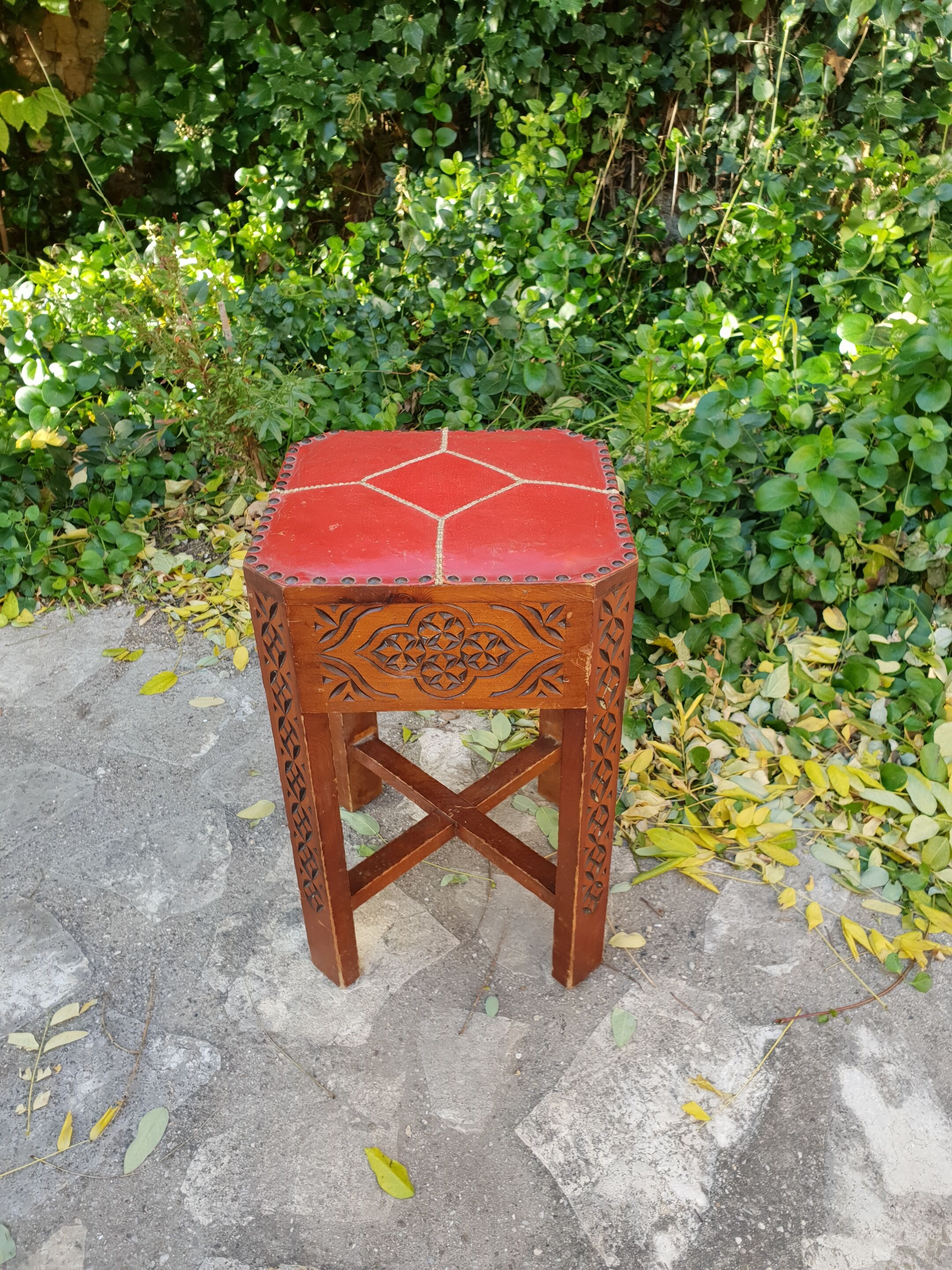 Tabouret marocain 1930