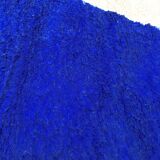 Moroccan Berber Beni Ouarain rug with blue patterns, 2.40x1.60m