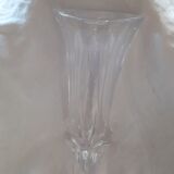 Large crystal vase, 70s