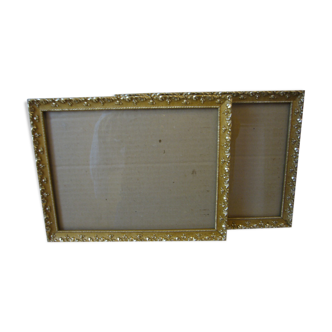 Golden wood frames 1950
