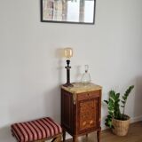 Low furniture marquetry style louis XVI