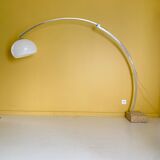 Floor lamp 70s marble foot Guzzini