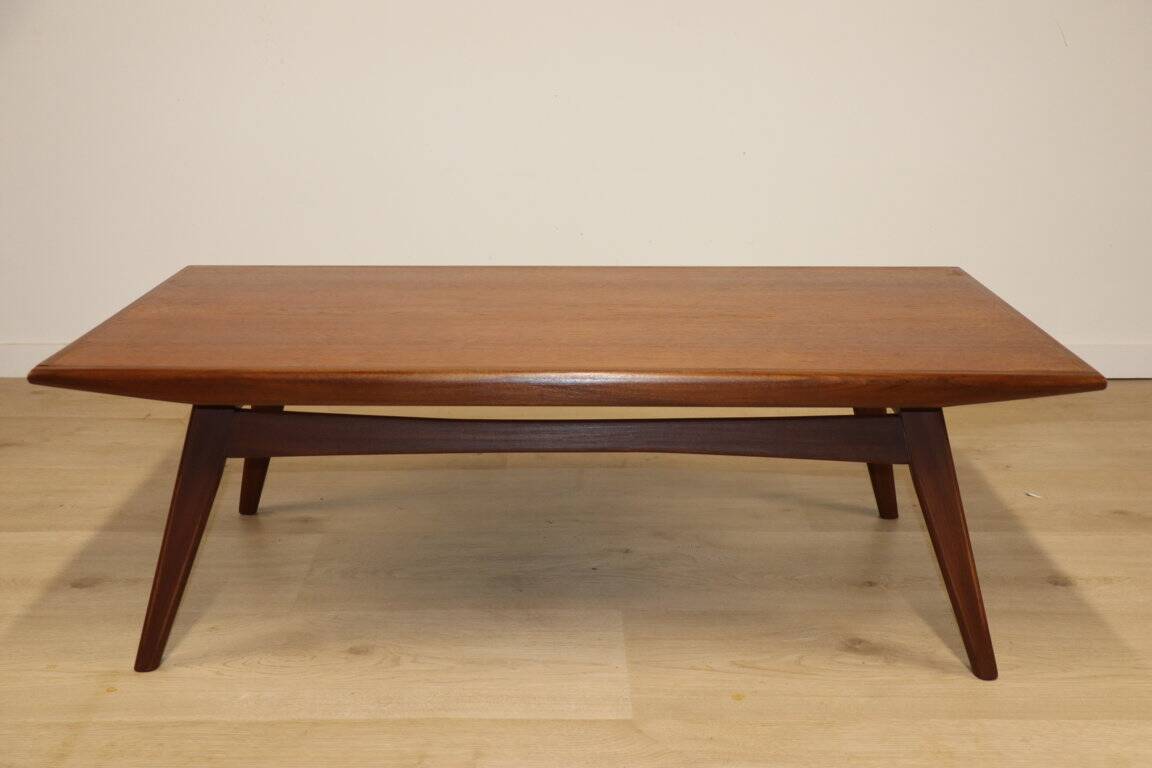 Scandinavian teak coffee table, 1960