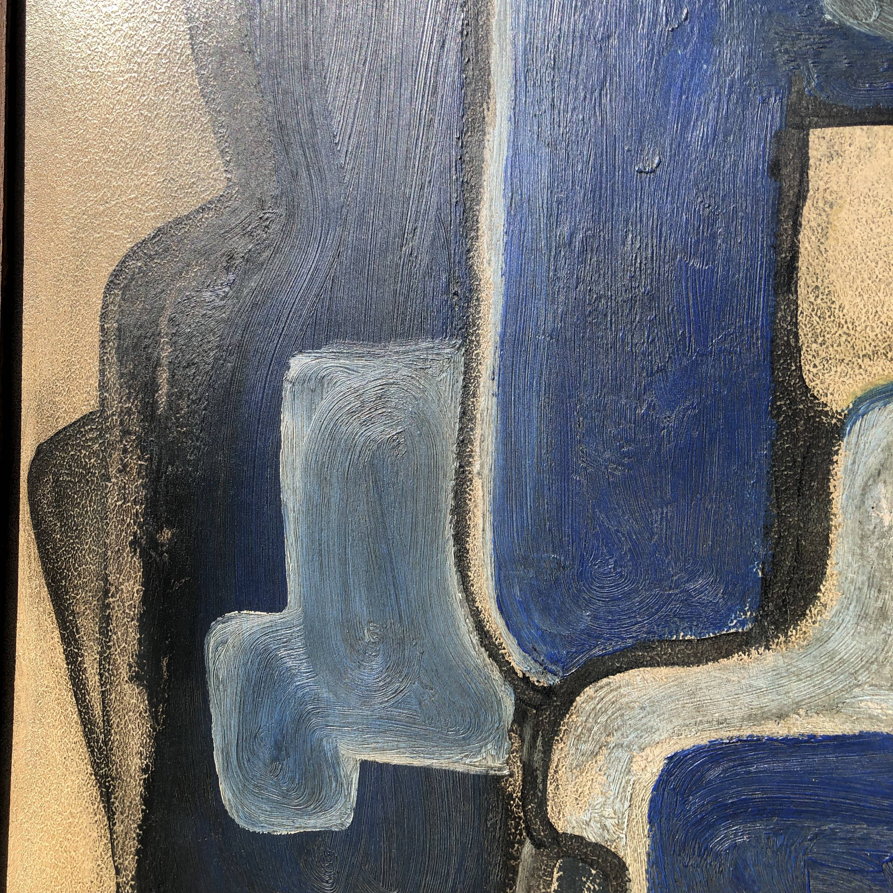 Abstract oil painting