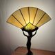 Lampe « éventail » art nouveau