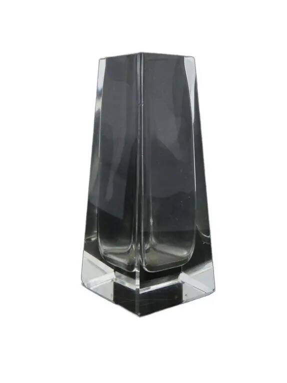 Art Deco vase, crystal, Czechoslovakia, 1930s