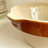 Medium enamelled stoneware bowl