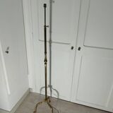 Gilded bronze floor lamp
