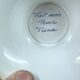 Salad bowl, bowl, stand-mounted compote dish, shower, Pornic, Vendée Heart, Chouan