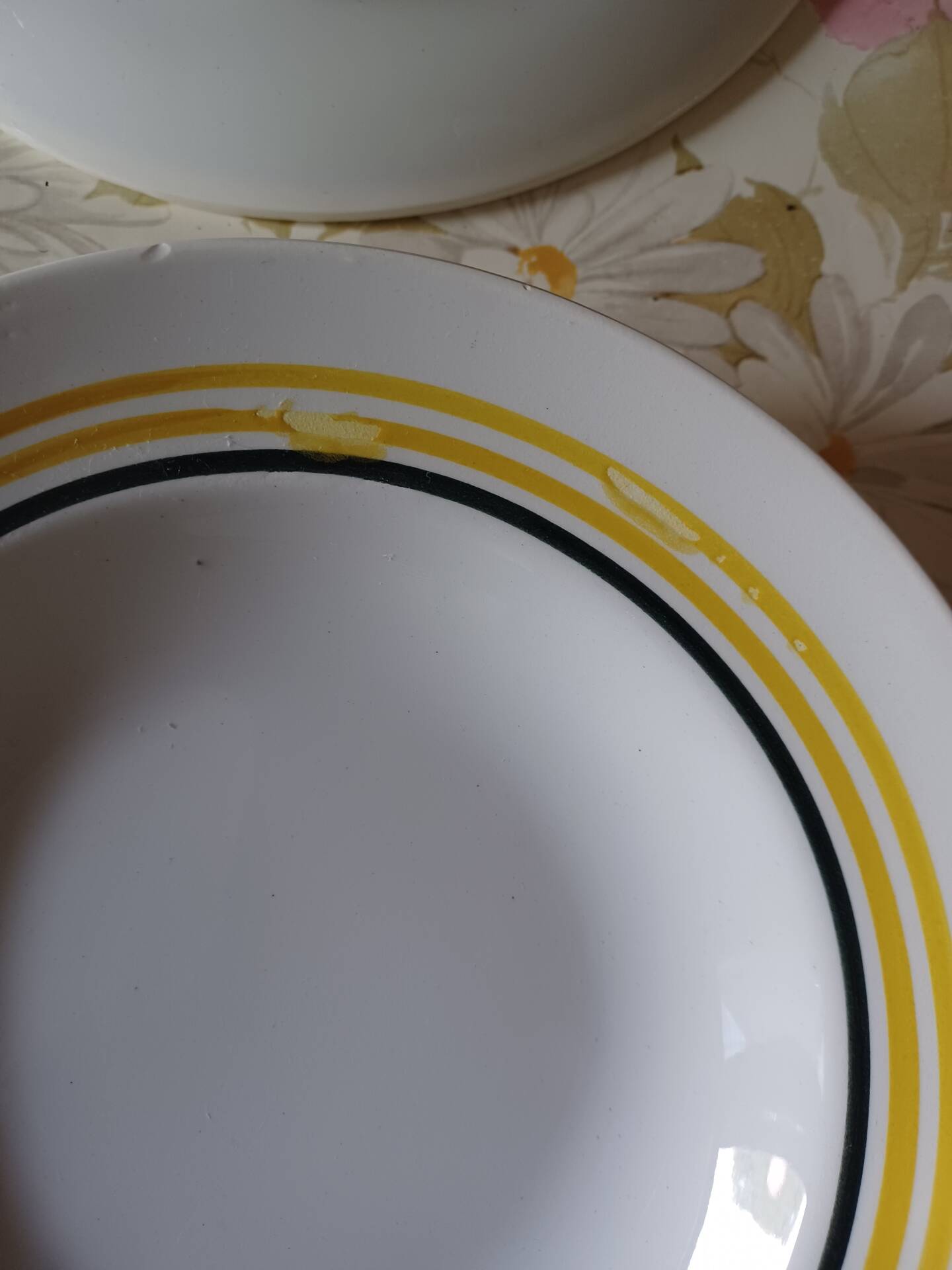 Set of 7 deep plates Moulins des Loups