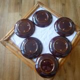 Coffee service with milk jug Villeroy & Boch model bistro 1960s