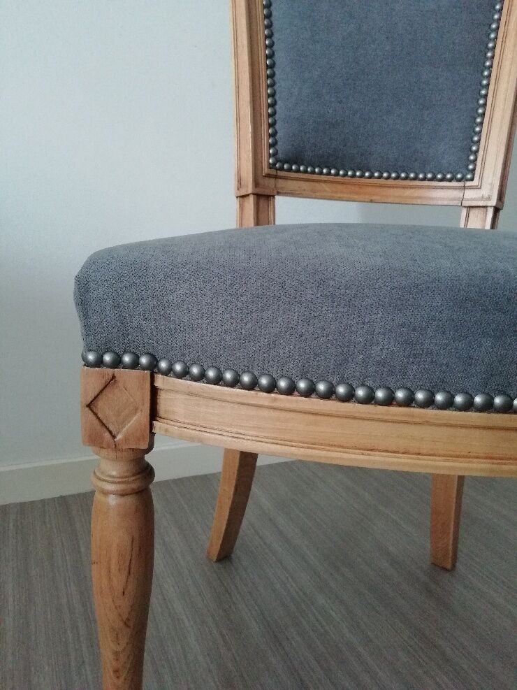 Restored directory-style chairs