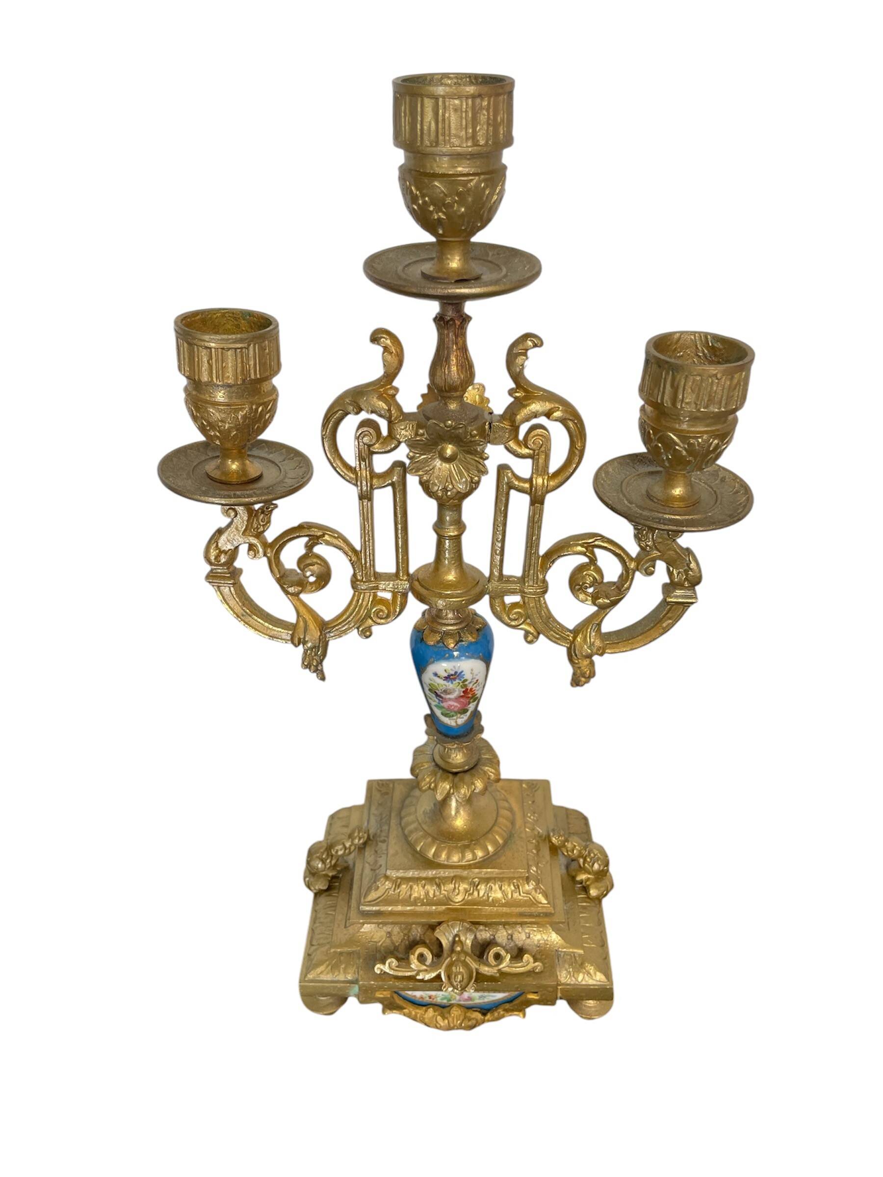 Chandelier / Candelabra Napoleon III style