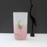 Scandinavian glass art vase known as May by Kjell Engman for Kosta Boda, 1980s