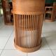 Lot de une table  et 6 fauteuils inspiration Frank Lloyd wright