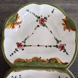 Vintage ceramic Italian aperitif plate