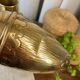 Duo de vases en laiton