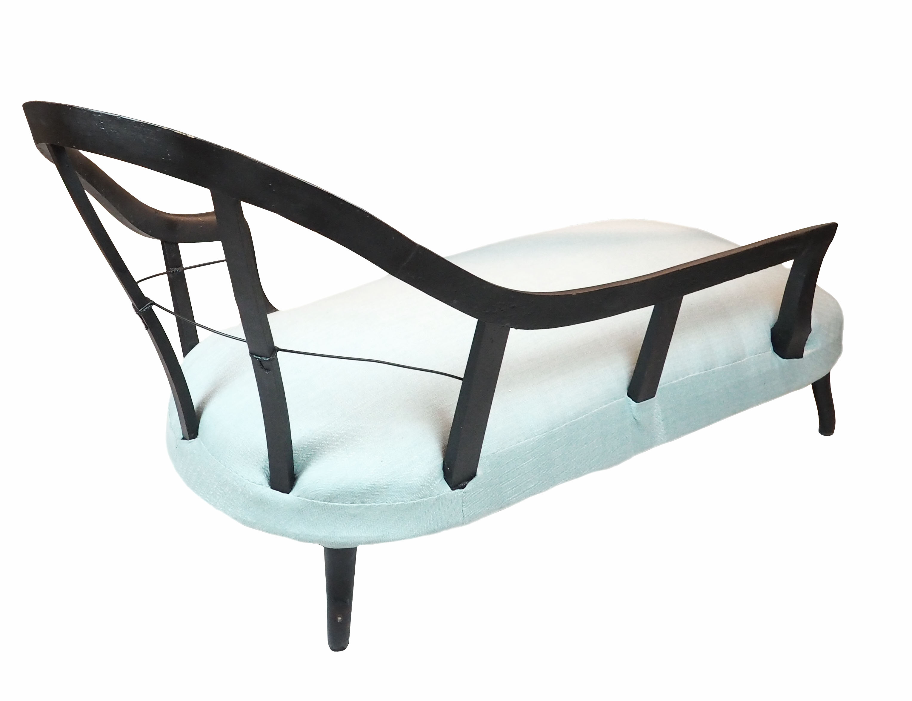 Reupholstered meridian