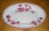 Oval dish in Sarreguemines earthenware, Elise model (36.5 x 24.2 cm)