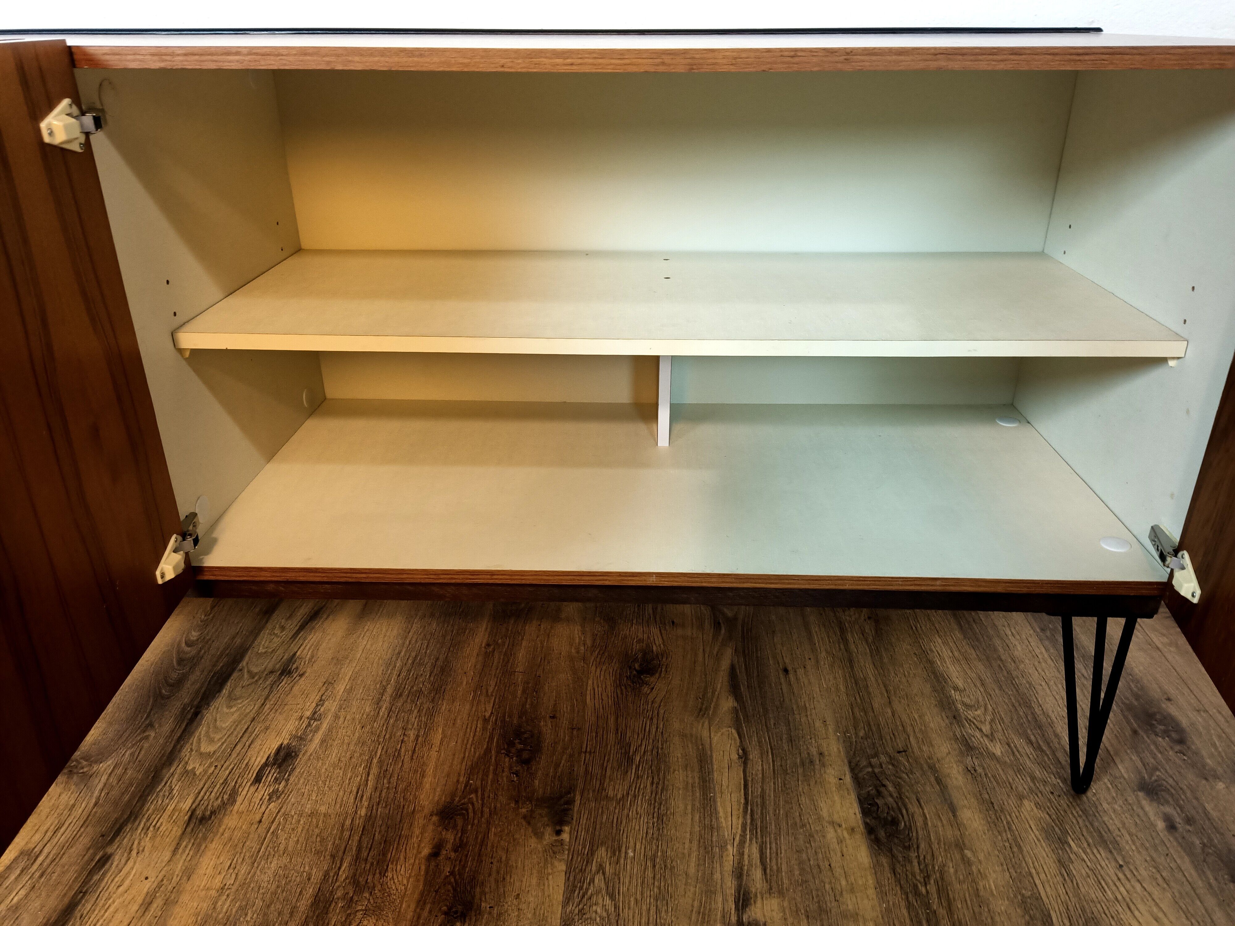 Scandinavian pinfoot sideboard