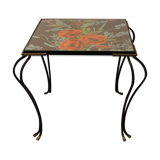 Vintage wrought iron table