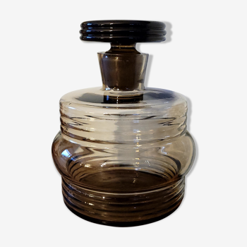 Smoked glass decanter