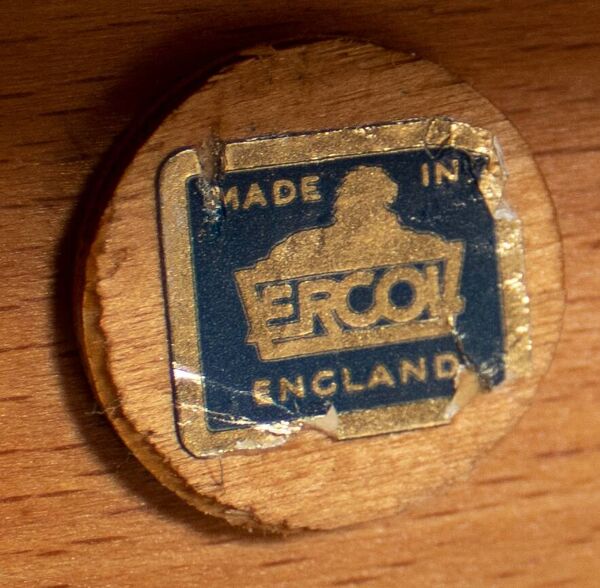 Bureau et chaise de table pour enfants Ercol Windsor sur mesure blonde