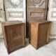 Pair of Art Deco bedside tables in oak