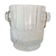 70-80 chiseled glass ice bucket