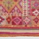 3x13 Pink Hallway Turkish Runner Rug,94x409Cm
