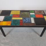 Ceramic base table signed "Princess"