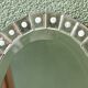 Beveled glass mirror and glass plates
