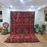 Handmade wool Berber rug 260x180 cm