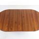 Danish round dining table in teak 1960s