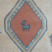 Pair of 60 x 120 Peruvian wool rugs