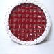 Woven ceramic basket