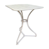 Wrought iron pedestal table