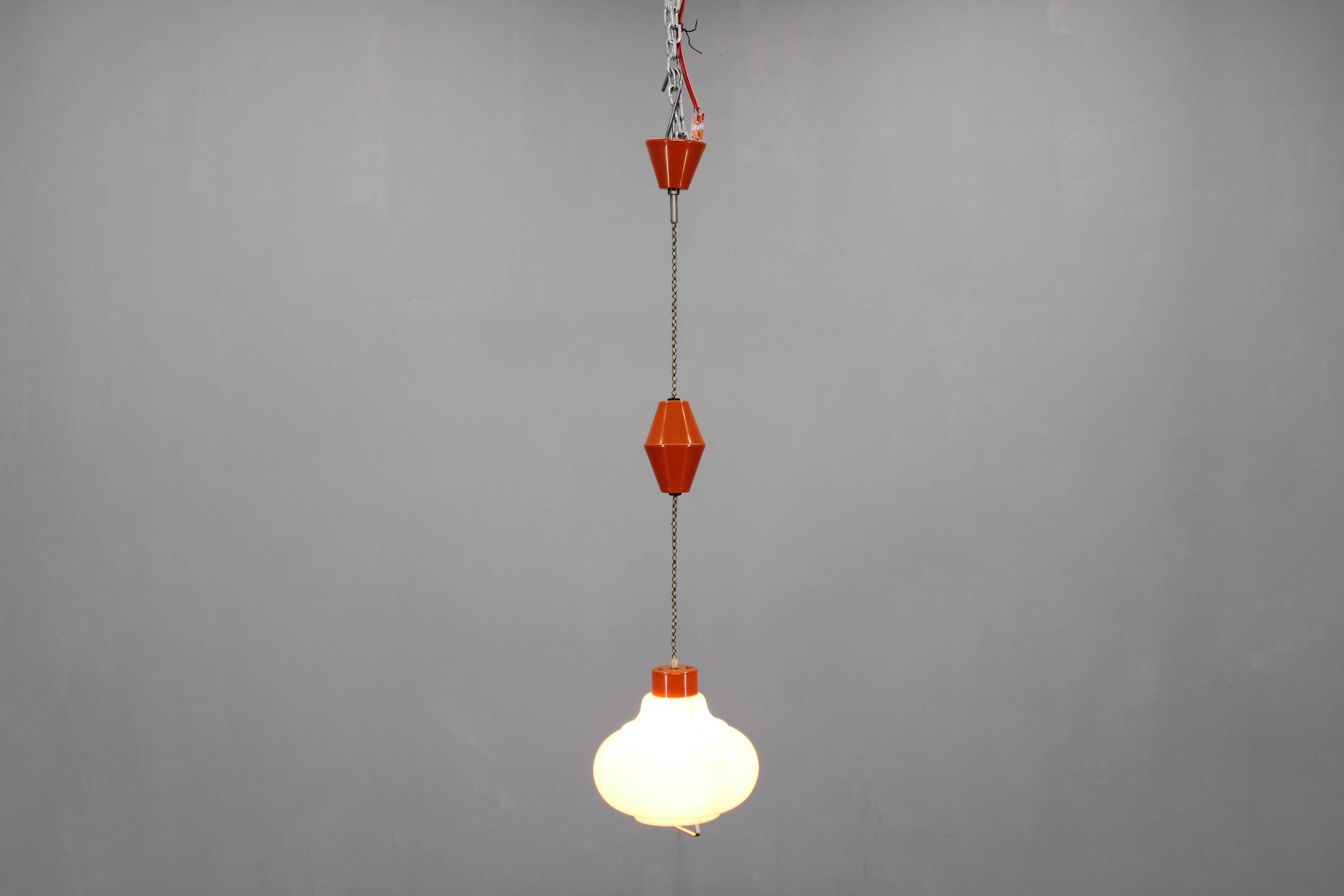 1970s Rare Adjustable Pendant, Czechoslovakia